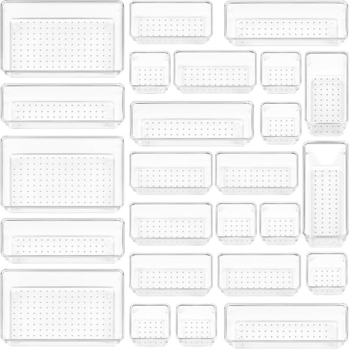 25x Organizer Set Schubladen, Schminktisch, Make-up, Küche, Büro, Bad