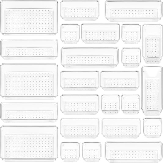 25x Organizer Set Schubladen, Schminktisch, Make-up, Küche, Büro, Bad
